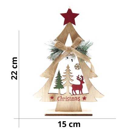 Albero di Natale con fiocco...