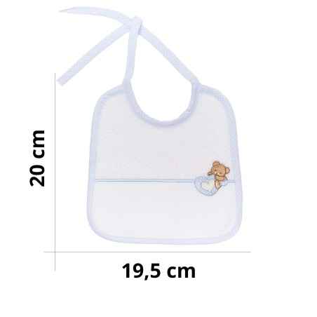 Personalized newborn bib in...