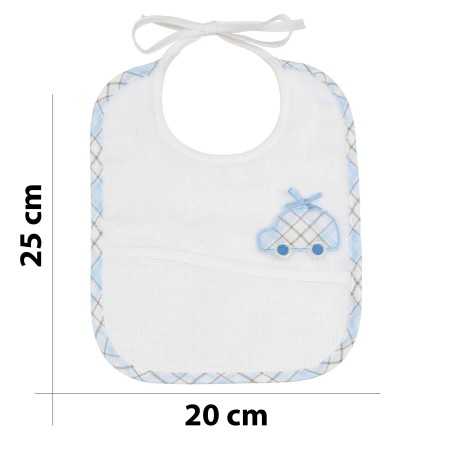 Personalized baby bib in...