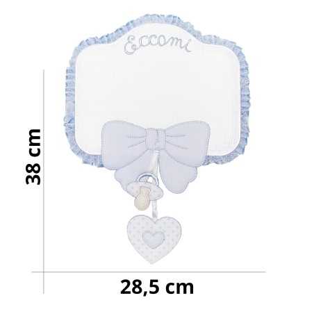 Personalized birth bow with...