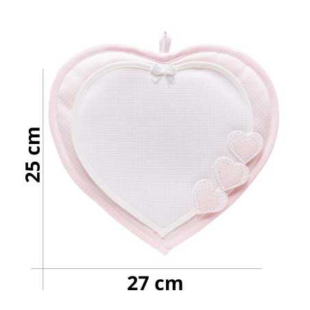 Personalized heart-shaped...