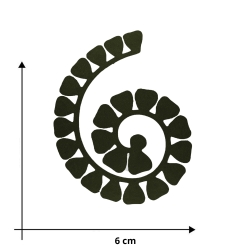 Grande marguerite - Fleur DIY - Mesure 12,5 cm