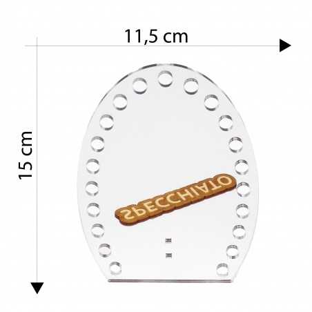 Sides for oval crochet bags...