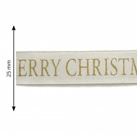 Christmas ribbon with Merry...