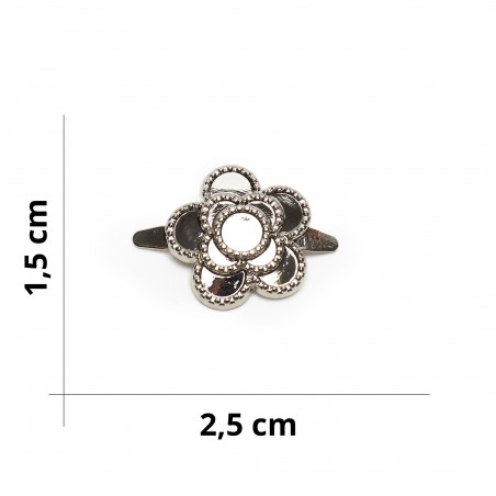 Decorative flower stud for...