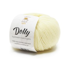 Gomitolo di lana merinos superwash giallo baby Dolly del marchio Tricot Café