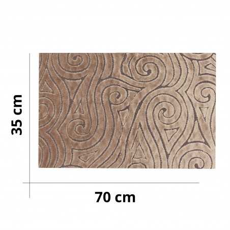 Panneau de velours en tissu...