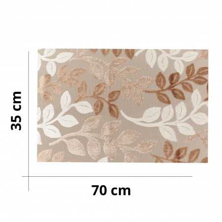 Fabric panel with beige...