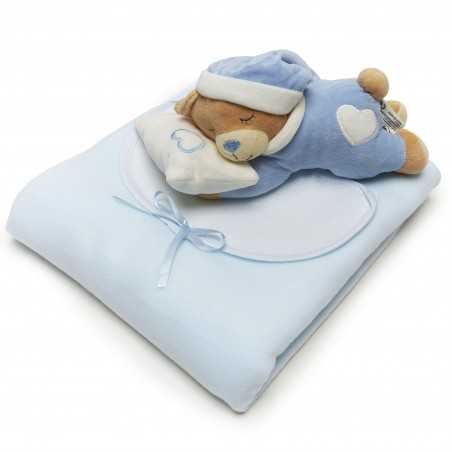 Set Neonato con peluche e...