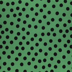 Tissu extensible vert à...