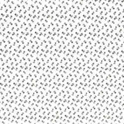 Fabric by the meter 57 thread Tyrolean cotton canvas with light colored base