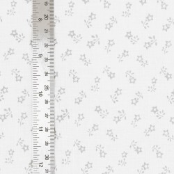 Fabric by the meter 57 thread Tyrolean cotton canvas with light colored base