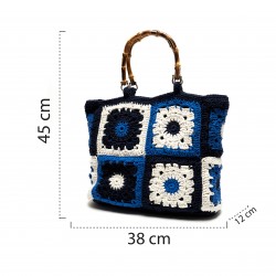 Borsa Granny Macramè - Kit...