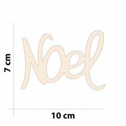 Wooden "Noel" writing for...