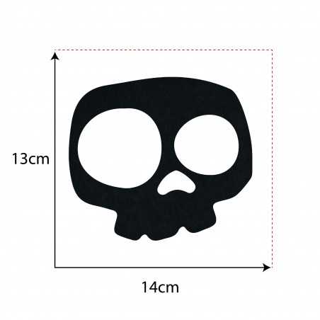 Halloween Skull Silhouette...