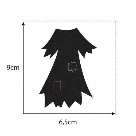 Small witch dress - Felt...