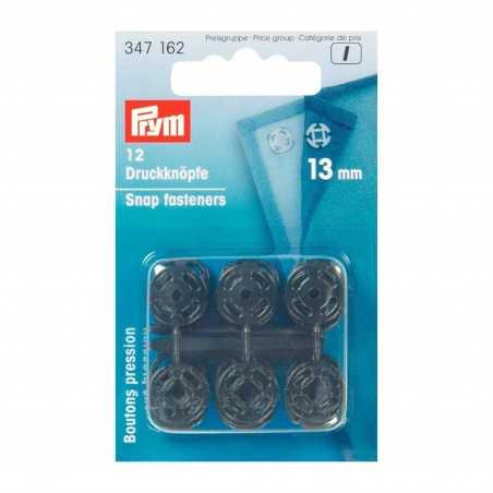 13mm black plastic sewing...