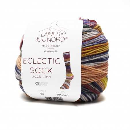 Eclectic Sock by Laines du...