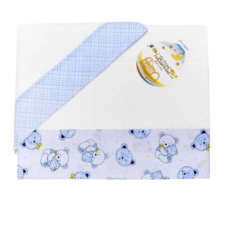 Baby sheet set with teddy...