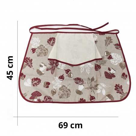 Waist Apron with Pocket...