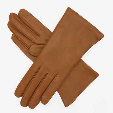 Gants en cuir doublés...