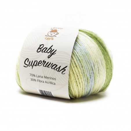 Baby Superwash - Mix Verde...