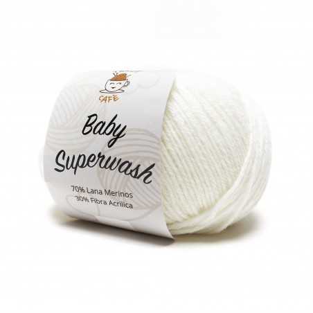 Baby Superwash - Bianco 100