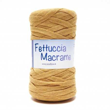 Fettuccia Macramè - Senape 7