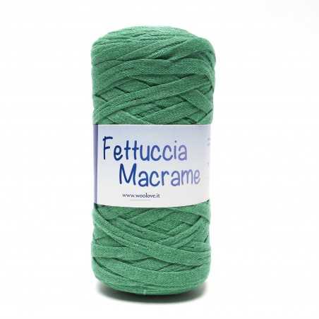 Fettuccia Macramè - Verde 10