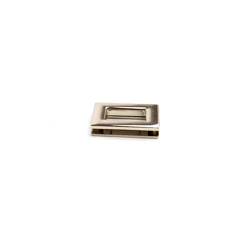 Medium Rectangular Swivel Bag Clasp for Bags - Silver - Size 3x2cm