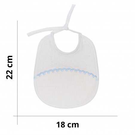 Newborn bib to embroider in...