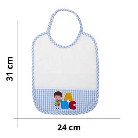 Nursery bib to embroider...