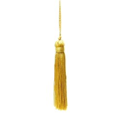 Nappina decorativa con cordoncino per borse e tende - Misura 11x2cm