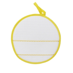 Square kitchen pot holder to embroider - Size 18x18cm