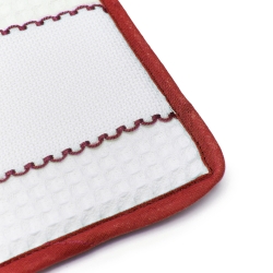 Embroidered oven glove - Size 18x25 cm