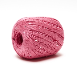 Crochet bag bottom and hoop baskets in faux leather fabric - Size ø 20 cm