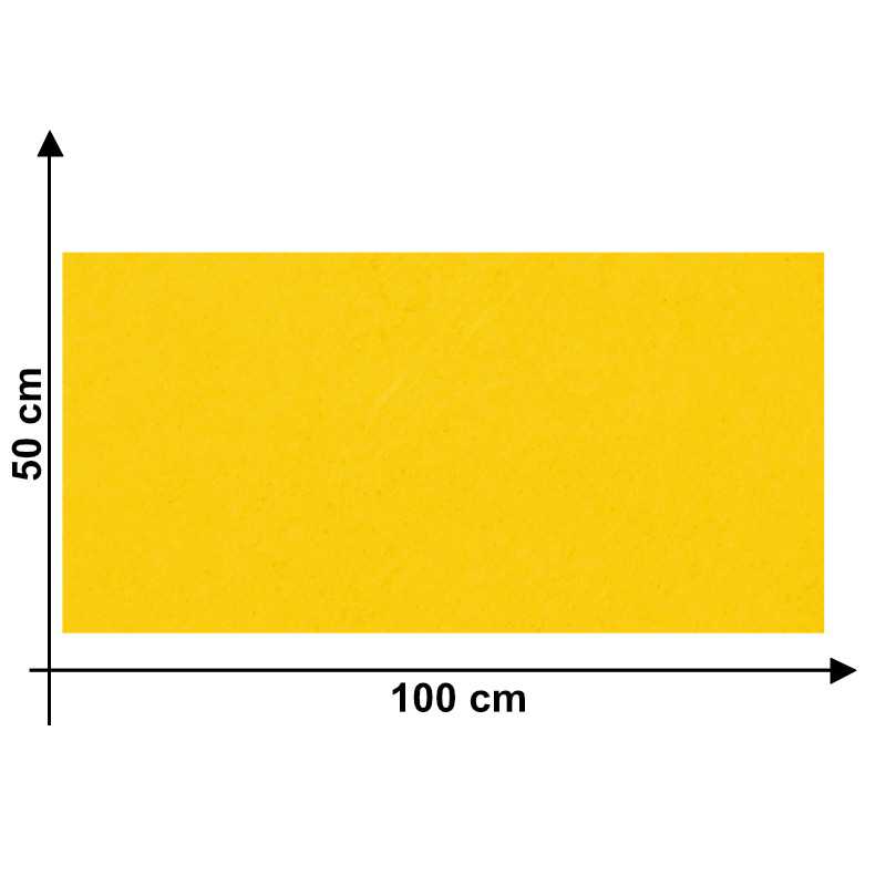 Feltro 3mm Giallo I