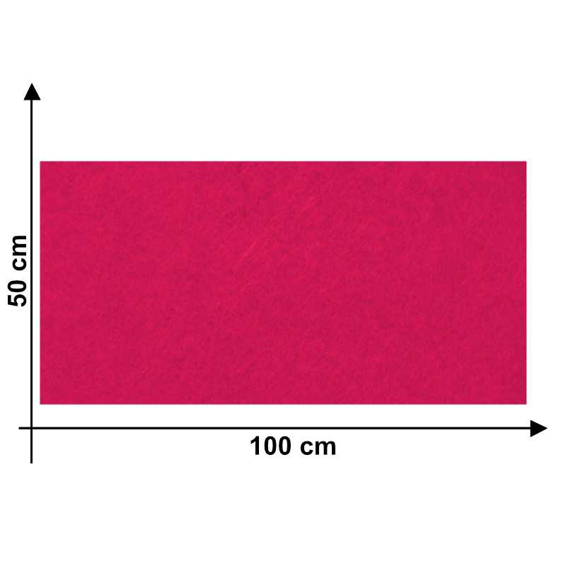 Feltro 3mm Fucsia R