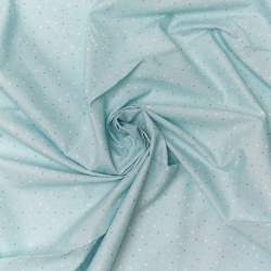Tessuto Americano per Patchwork Puro Cotone "Daisy on lt blue" - Al metro