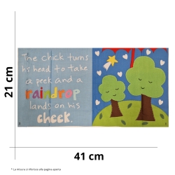 Educational Booklet Panel – American Patchwork Fabric “Lots of Love”
