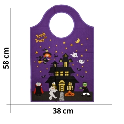 Halloween Pumpkins and Ghosts Panel - American Patchwork Fabric