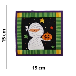Halloween Pumpkins and Ghosts Panel - American Patchwork Fabric