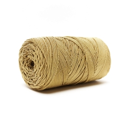 Manico per borse in tessuto finta pelle intrecciato con moschettoni - Misura 60x2 cm