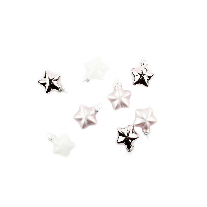 Star Hanger Box 8 pieces Pink