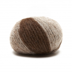 Scintilla de Tricot Cafè - Fil de pur coton mercerisé et gazé