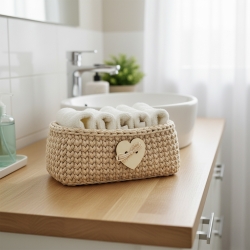 "Eco Love" Bathroom Basket...