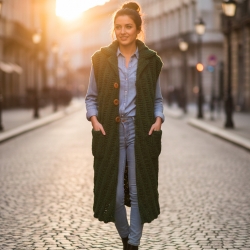 Gilet Piper par Federica...