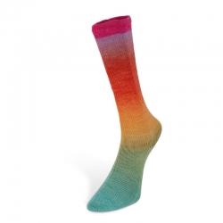 Ozalee by Laines du Nord - Soft wool yarn with multicoloured sprayed effect