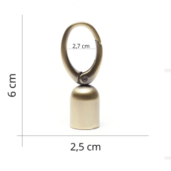 Fondo per borsa e cestini all'uncinetto rettangolare in tessuto finta pelle - Misura 28x17,5 cm