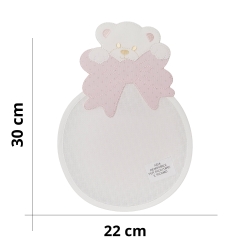 Ensemble pour berceau à broder en coton avec toile Aïda – Mio Piccolo, fabriqué en Italie